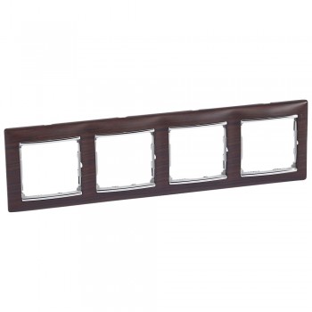 VALENA ΠΛΑΙΣΙΟ 4Θ. ΟΡ. ΞΥΛΟ ΣΚΟΥΡΟ/ΑΣΗΜΙ