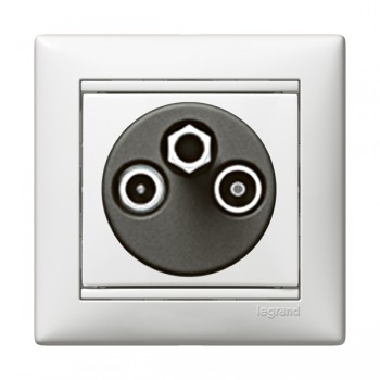 VALENA ΠΡΙΖΑ TV-RD-SAT ΑΠΛΗ ΛΕΥΚΗ