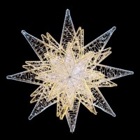 ΕΠΑΓΓΕΛΜΑΤΙΚΟ ΣΧΕΔΙΟ ΑΣΤΕΡΙ 3D, 800 LED, 180x30x180cm , IP65