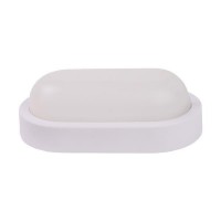 ΦΩΤΙΣΤΙΚΟ ΤΟΙΧΟΥ ΟΒΑΛ LED 8W 160x90x51 3000K IP54 ΛΕΥΚΟ PLUS