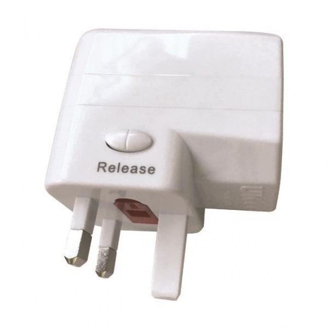 ΤΑΞΙΔΙΩΤΙΚΟΣ ΑΝΤΑΠΤΟΡΑΣ ΑΓΓΛΙΑΣ 6Α USB 1A ΤΑΞΙΔΙΩΤΙΚΟΣ ΑΝΤΑΠΤΟΡΑΣ ΑΓΓΛΙΑΣ 6Α USB 1A