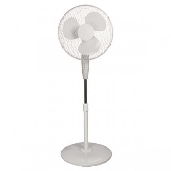 ΑΝΕΜΙΣΤΗΡΑΣ ΜΕ ΟΡΘΟΣΤΑΤΗ ΛΕΥΚΟΣ ΜΕ ΣΤΡΟΓΓΥΛΗ ΒΑΣΗ Φ40 60W