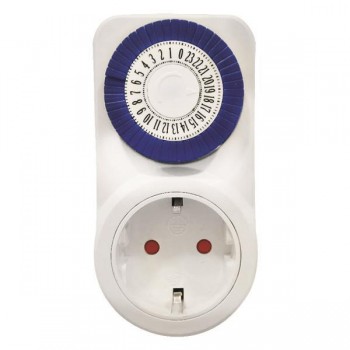 ΧΡΟΝΟΔΙΑΚΟΠΤΗΣ ΠΡΙΖΑΣ 24ΩPEΣ 16A 220-240V ΜΕ ΠΑΙΔΙΚΗ ΠΡΟΣΤΑΣΙΑ IP20