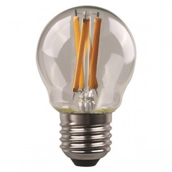 ΛΑΜΠΑ LED ΣΦΑΙΡΙΚΗ CROSSED FILAMENT 4.2W E27 4000K 220-240V