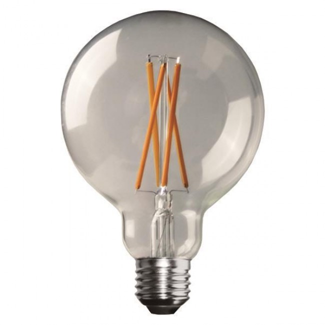 ΛΑΜΠΑ LED ΓΛΟΜΠΟΣ G95 CROSSED FILAMENT 11W Ε27 6500K 220-240V DIMMABLE CLEAR ΛΑΜΠΑ LED ΓΛΟΜΠΟΣ G95 CROSSED FILAMENT 11W Ε27 6500K 220-240V DIMMABLE CLEAR
