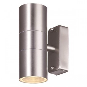 ΑΠΛΙΚΑ ΤΟΙΧΟΥ ΔΙΠΛΗ UP-DOWN INOX GU10