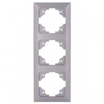 ΠΛΑΙΣΙΟ 3 ΘΕΣΕΩΝ ΝΙΚΕΛ MAT ΚΑΘΕΤΟ