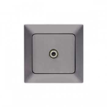 ΠΡΙΖΑ ΤV F CONNECTOR ΓΡΑΦΙΤΗΣ