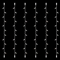 ΣΕΙΡΑ, DIY, 20 LED, ΛΕΥΚΟ ΚΑΛΩΔΙΟ ΚΑΟΥΤΣΟΥΚ, ΜΕ ΕΠΕΚΤΑΣΗ, 2 ΚΟΝΕΚΤΟΡΕΣ, ΘΕΡΜO ΛΕΥΚO LED, ΣΕΤ 6ΤΜΧ, ΑΝΑ 10cm, ΙΡ65