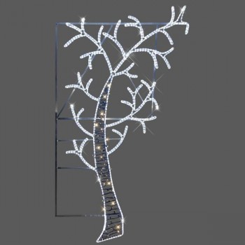 ΕΠΑΓΓΕΛΜΑΤΙΚΟ ΣΧΕΔΙΟ ΕΠΙΣΤΗΛΟ ΔΕΝΤΡΟ, ΛΕΥΚΗ LED ΦΩΤ/ΝΑ, ΜΕ ΘΕΡΜΟ ΛΕΥΚΟ LED IP44