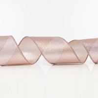 ΚΟΡΔΕΛΑ ΡΟΖ,  ΜΕΤΑΛΛΙΖΕ, 6,35cm, 10Y