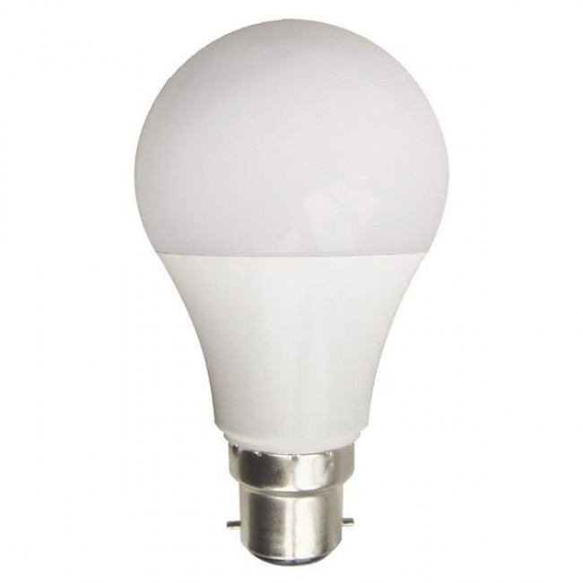 ΛΑΜΠΑ LED ΚΟΙΝΗ 8W B22 4000K 175-250V ΛΑΜΠΑ LED ΚΟΙΝΗ 8W B22 4000K 175-250V