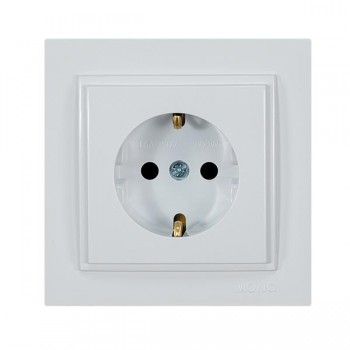 ΠΡΙΖΑ ΣΟΥΚΟ 16A ΛΕΥΚΗ ΜΕ ΠΑΙΔΙΚΗ ΠΡΟΣΤΑΣΙΑ