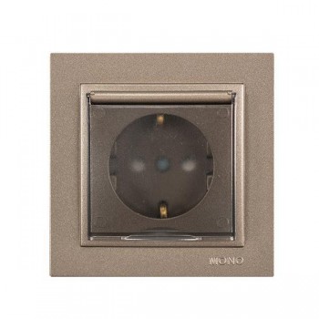 ΠΡΙΖΑ ΣΟΥΚΟ ΚΑΠΑΚΙ 16A ΚΟΥΜΠΩΤΟΣ ΜΕ ΠΑΙΔΙΚΗ ΠΡΟΣΤΑΣΙΑ LIGHT FUME