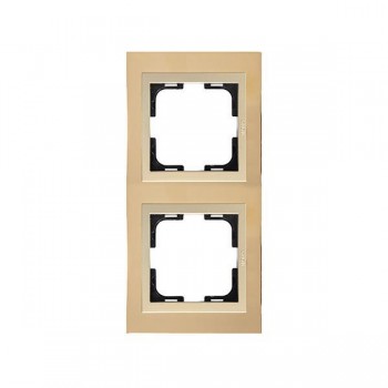 ΠΛΑΙΣΙΟ 2 ΘΕΣΕΩΝ ΧΡΥΣΟ ΜΑΤ