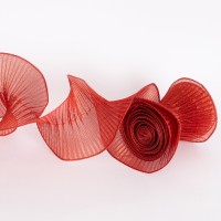 ΚΟΡΔΕΛΑ ΣΠΙΡΑΛ, ΚΟΚΚΙΝΗ, 5x12cm