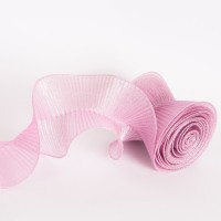 ΚΟΡΔΕΛΑ ΣΠΙΡΑΛ, ΡΟΖ, 5x12cm