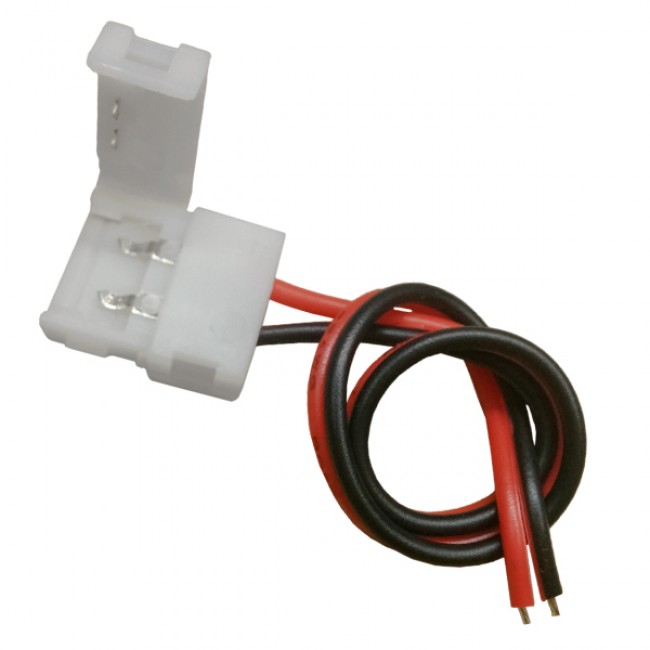 Μονός Connector 10mm 15cm Για Ταινία LED 7.2 & 14.4 Watt GloboStar 81550 Μονός Connector 10mm 15cm Για Ταινία LED 7.2 & 14.4 Watt GloboStar 81550