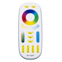 GloboStar® 73434 Mi-Light MiBOXER FUT092 - Ασύρματο Χειριστήριο Αφής έως 4 Group RF 2.4GHz 433MHz RGBW+WW Smart Touch Panel 4-Zone