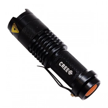Φορητός Φακός CREE LED T6 3 Mode Zoom GloboStar 06202