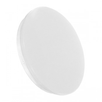 LED Πλαφονιέρα Οροφής Φ26cm 20W 230V 1820lm 180° Αδιάβροχη IP54 Θερμό Λευκό 3000k GloboStar 05551