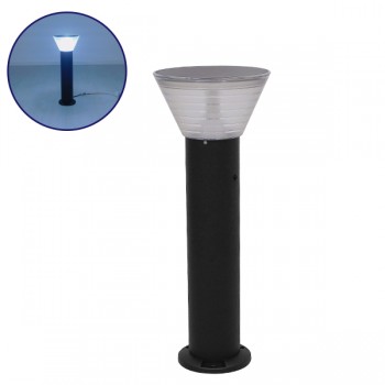 Αδιάβροχο IP65 Φωτιστικό Κολωνάκι Κήπου 23x60cm με Βάση E27 230v GloboStar 12147