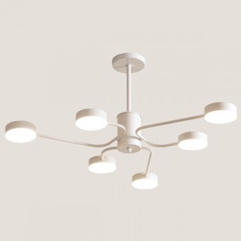 ΦΩΤΙΣΤΙΚΟ ΚΡΕΜΑΣΤΟ 6ΦΩΤΟ LED 54W 79x28 ΛΕΥΚΟ