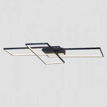 ARTE ILLUMINA ΦΩΤΙΣΤΙΚΟ ΟΡΟΦΗΣ LED 100W ΜΑΥΡΟ
