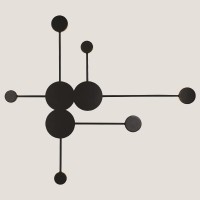ΑΠΛΙΚΑ ΤΟΙΧΟΥ ΡΑΒΔΟΣ LED 6x5W 82x92 ΜΑΥΡΟ